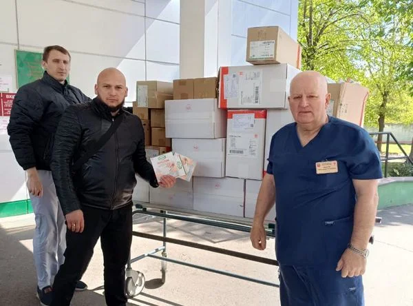 Фото до матеріалу: Міжнародні партнери підтримали третю черкаську лікарню новими медичними матеріалами