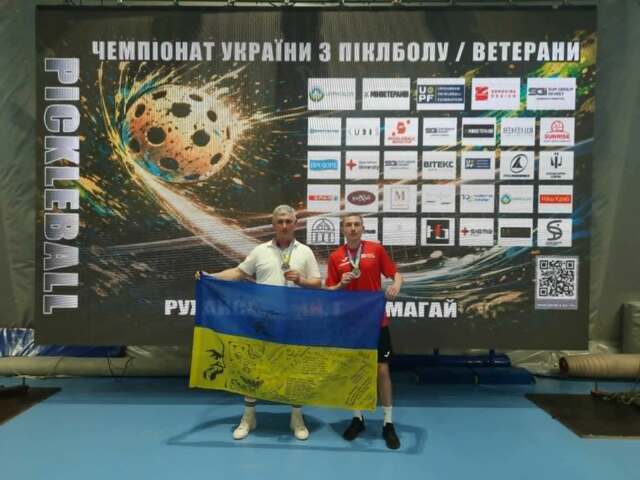 Фото до матеріалу: Представники Черкащини — серед призерів першого Чемпіонату України з піклболу