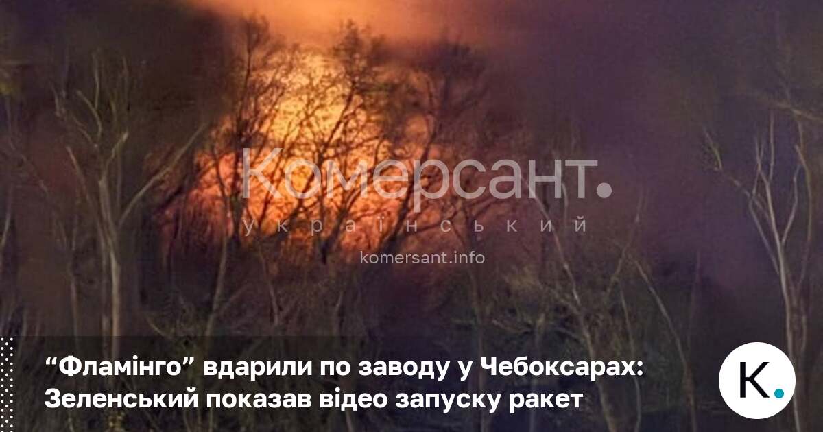 Фото до матеріалу: Україна завдала ударів по оборонному заводу у Чебоксарах