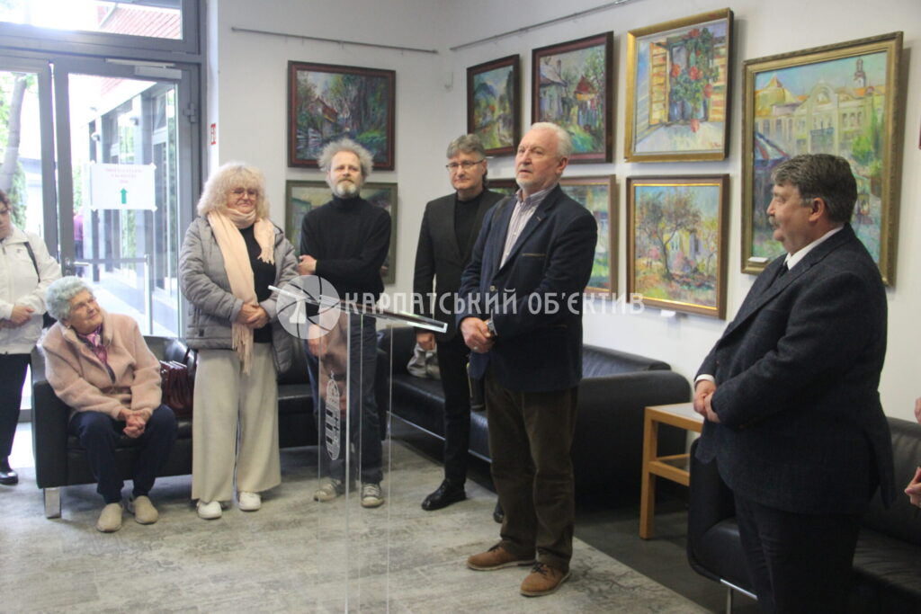 Фото до матеріалу: У Генеральному консульстві Угорщини відкрили виставку пам'яті художника Петра Шолтеса
