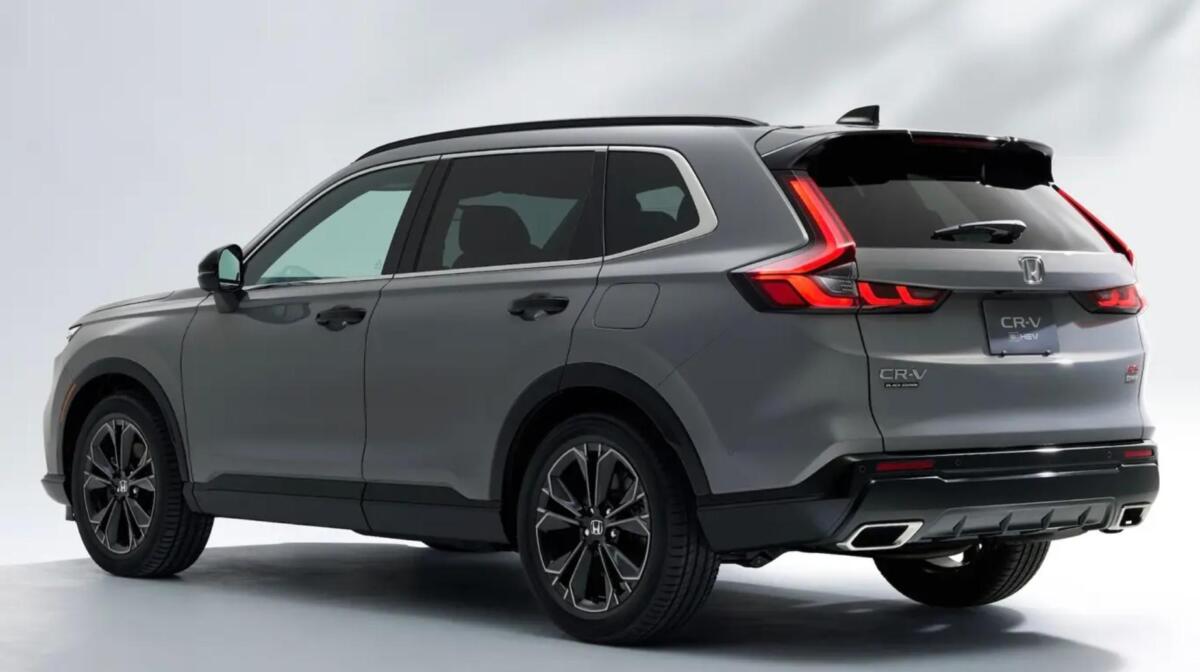 Фото до матеріалу: Honda представила новий CR-V: деталі та ціни – Авто