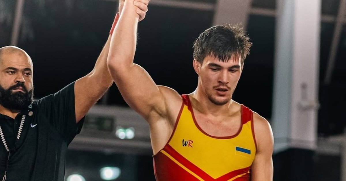 Фото до матеріалу: Владлен Козлюк здобув бронзу на Чемпіонаті Європи з боротьби