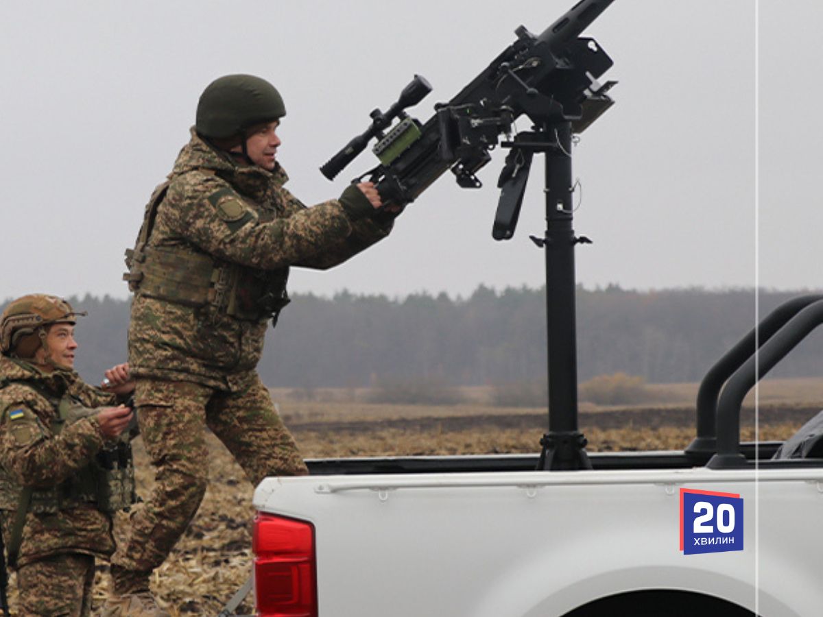 Фото до матеріалу: Вінницькі гвардійці знищили ворожий дрон Canik M2 за 20 хвилин