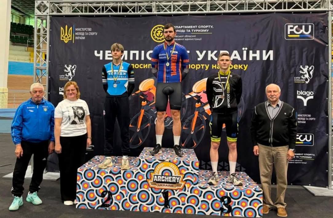 Фото до матеріалу: Велосипедист з Черкас серед призерів чемпіонату України
