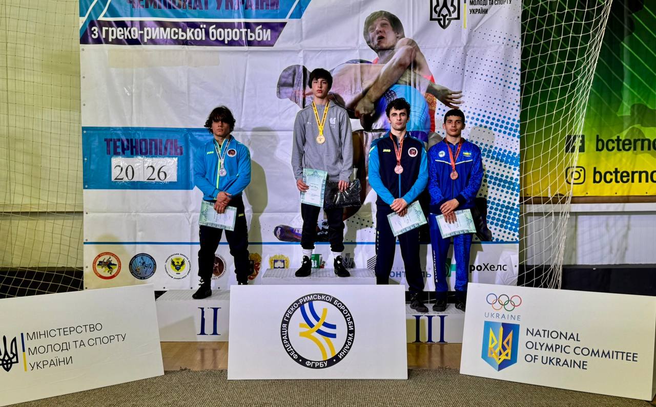 Фото до матеріалу: Полтавські борці здобули золото та три бронзи на Чемпіонаті України U-20