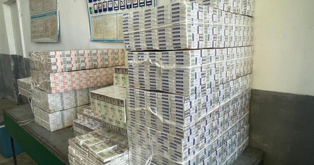 Фото до матеріалу: У «Шегинях» затримали житомирянина з 130 тисячами пачок сигарет у днищі авто