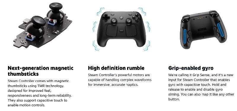 Фото до матеріалу: Steam Controller 2 вже у продажу: нова ціна, характеристики та дата старту