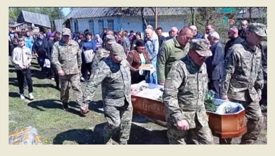 Фото до матеріалу: У Прилісненській громаді попрощалися із загиблим Захисником Миколою Кобрином