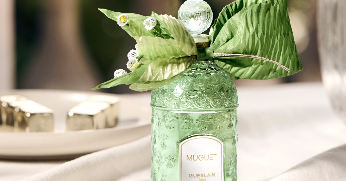 Фото до матеріалу: Guerlain Muguet 2026: рідкісний аромат конвалії з вишивкою шіборі