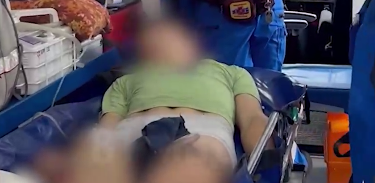 Фото до матеріалу: 13-річний хлопець втратив стопу через міну на березі Сіверського Донця в окупованому Червоному Яру