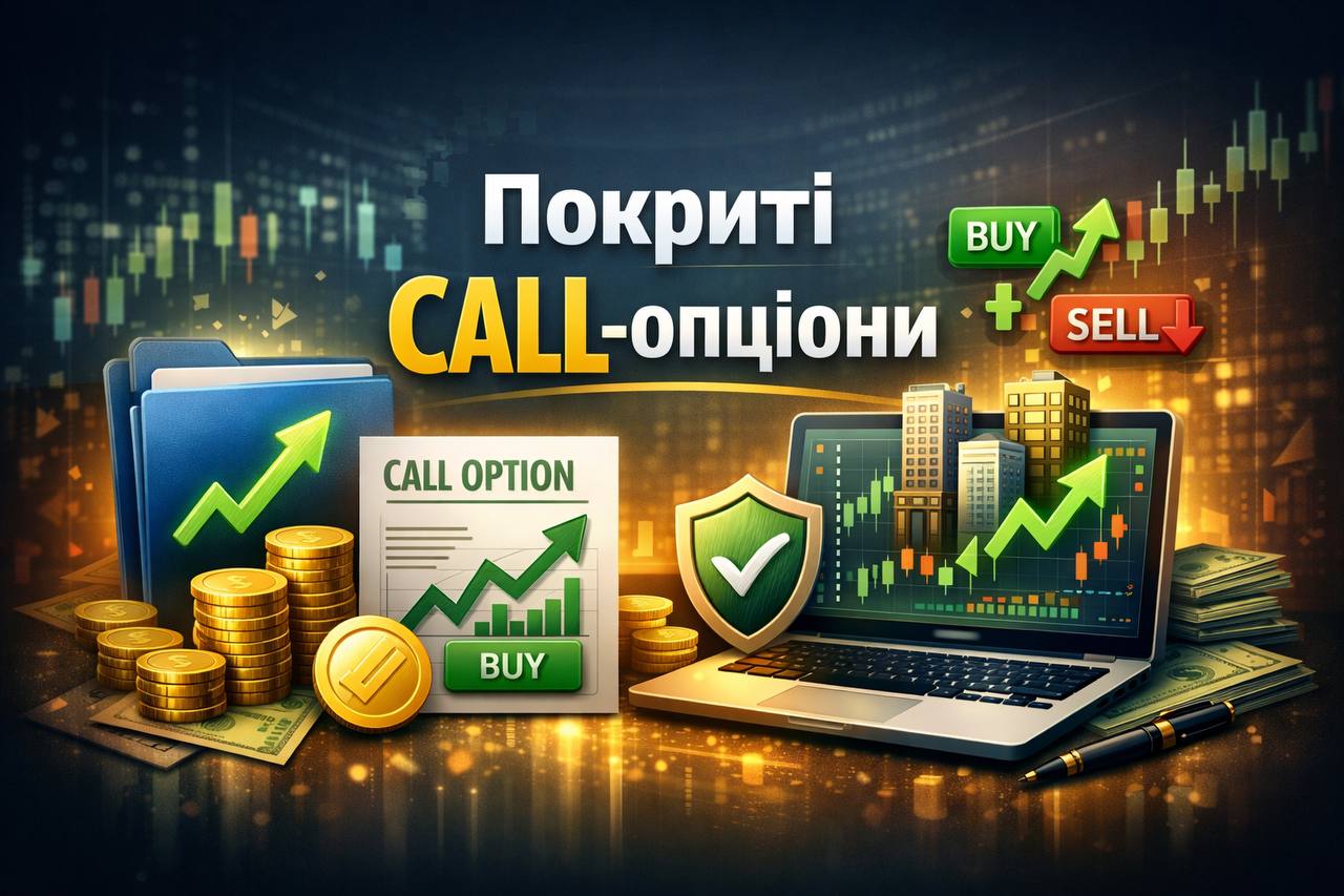 Фото до матеріалу: Як отримувати дохід від акцій у період стагнації: стратегія покритих колів