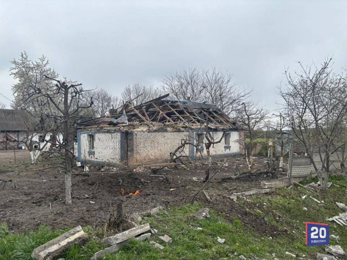 Фото до матеріалу: Дрон зруйнував будинок у Вінниці: поранена жінка, відключення світла та водопостачання