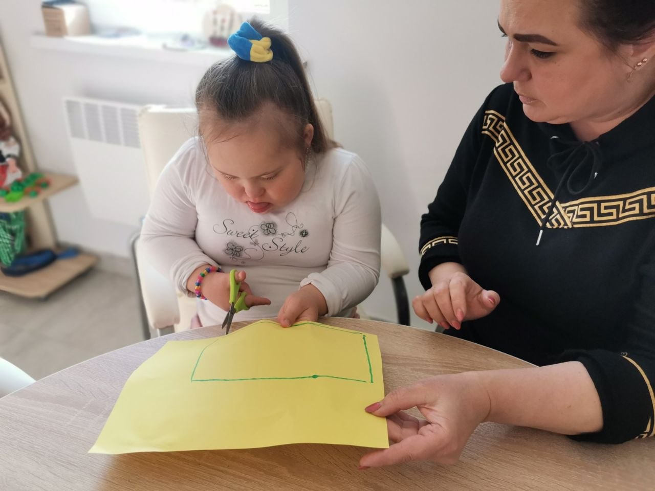 Фото до матеріалу: Денний догляд для дітей з інвалідністю: у Шацькому терцентрі працює спеціалізований простір