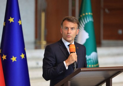 Фото до матеріалу: Макрон прокоментував удар РФ по Україні: Росія вичерпала військові можливості