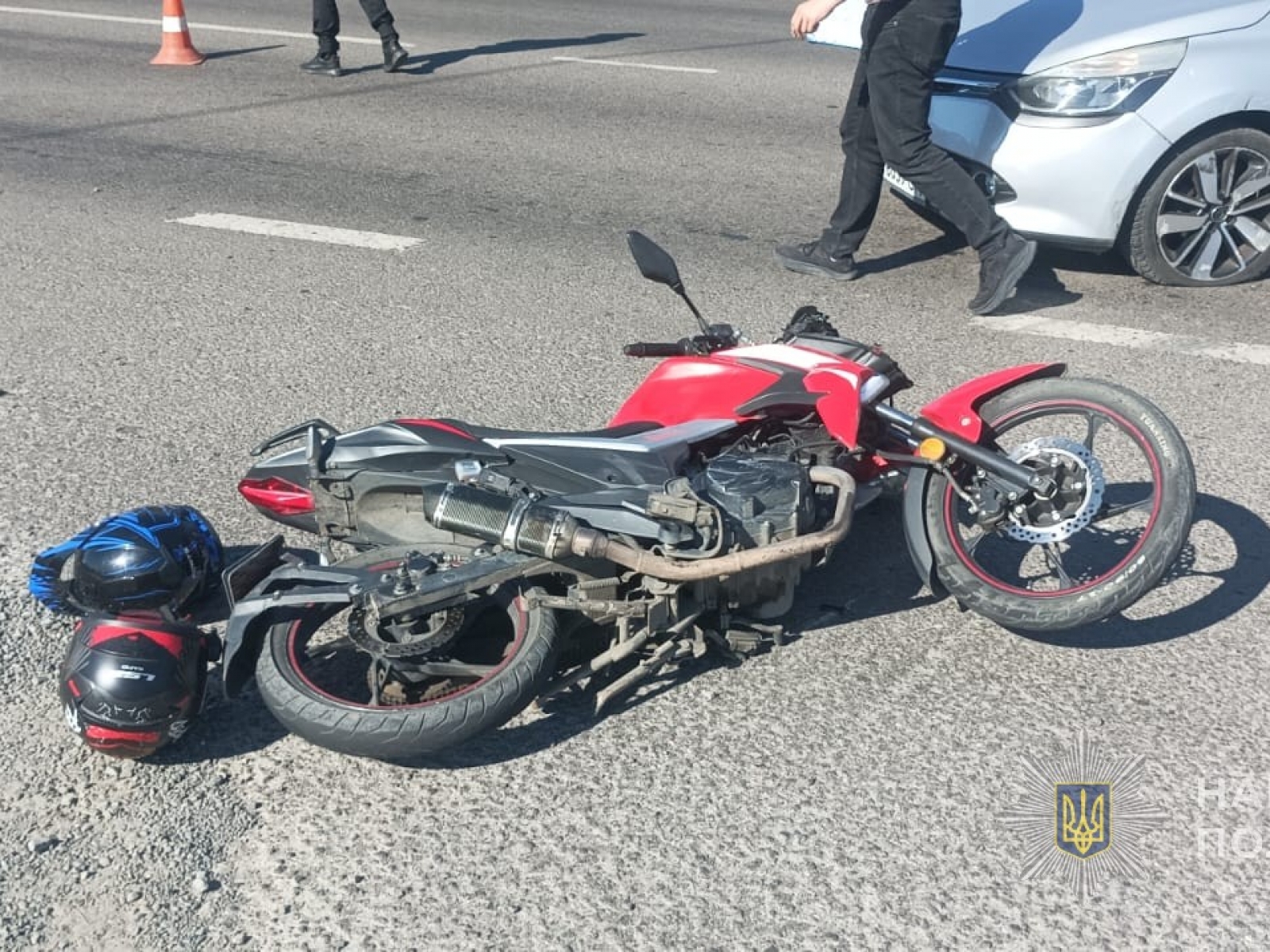 Фото до матеріалу: У ДТП в Струмівці постраждав 18-річний мотоцикліст