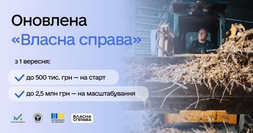 Фото до матеріалу: Програма «Власна справа» змінює правила гри: нові гранти для бізнесу та ветеранів з 1 вересня 2026