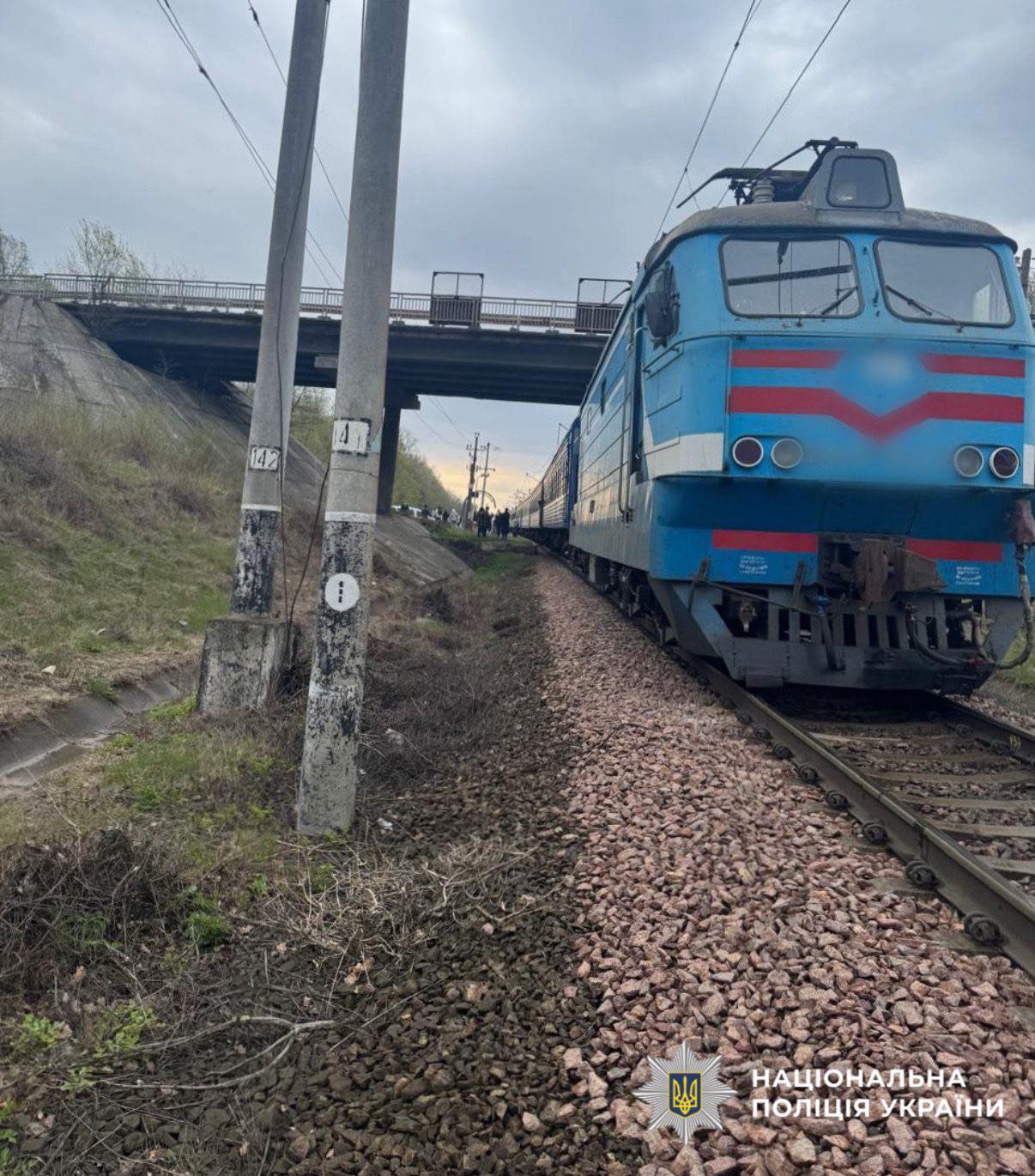 Фото до матеріалу: У Пустовіті під колесами потягу загинув 49-річний чоловік