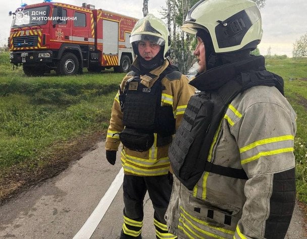 Фото до матеріалу: Росія обстріляла Житомирщину: двох жінок госпіталізували
