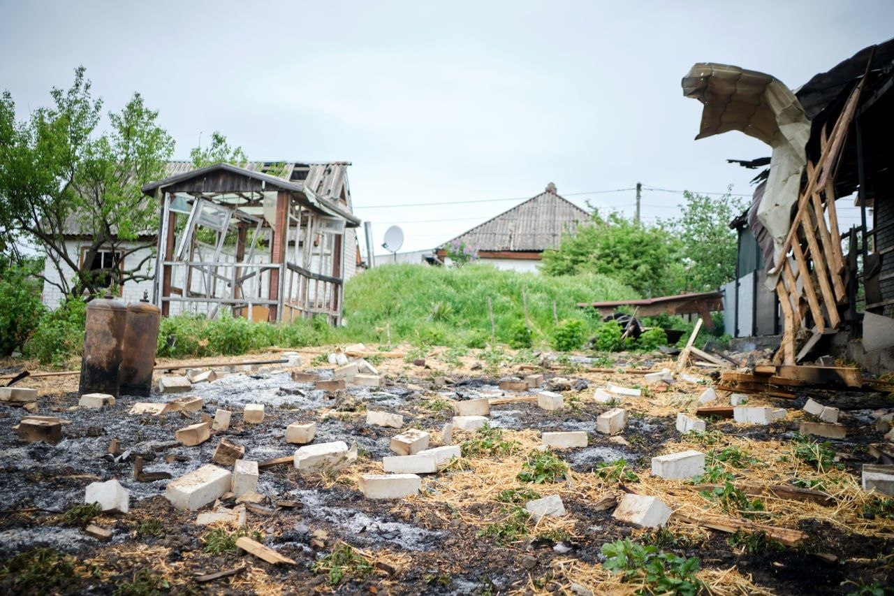 Фото до матеріалу: Вороже БПЛА влучили в Смілянщину: двоє постраждали тяжко
