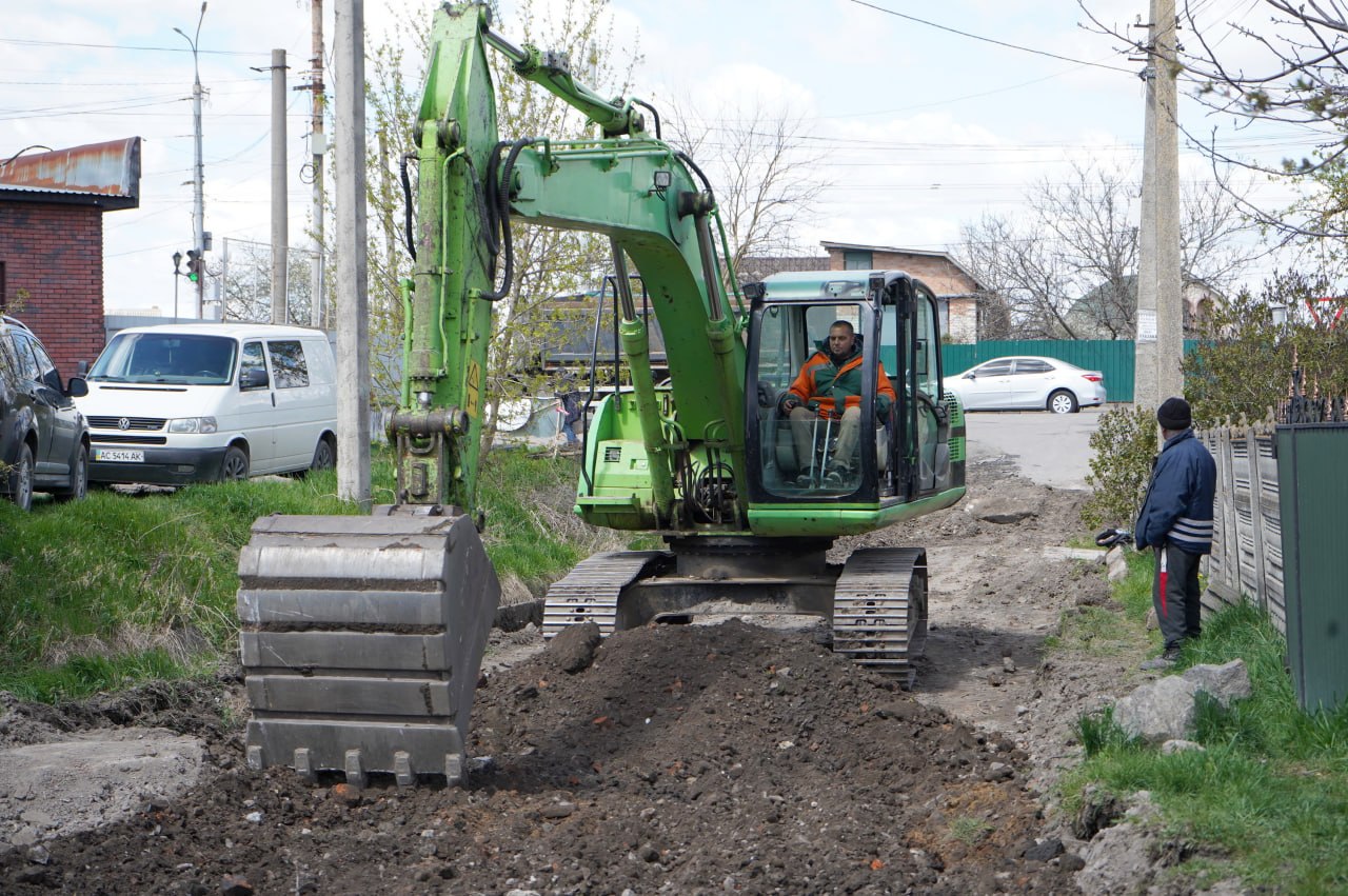 Фото до матеріалу: У Вінниці загрейдували вулицю Лугову та провулок Наливайка