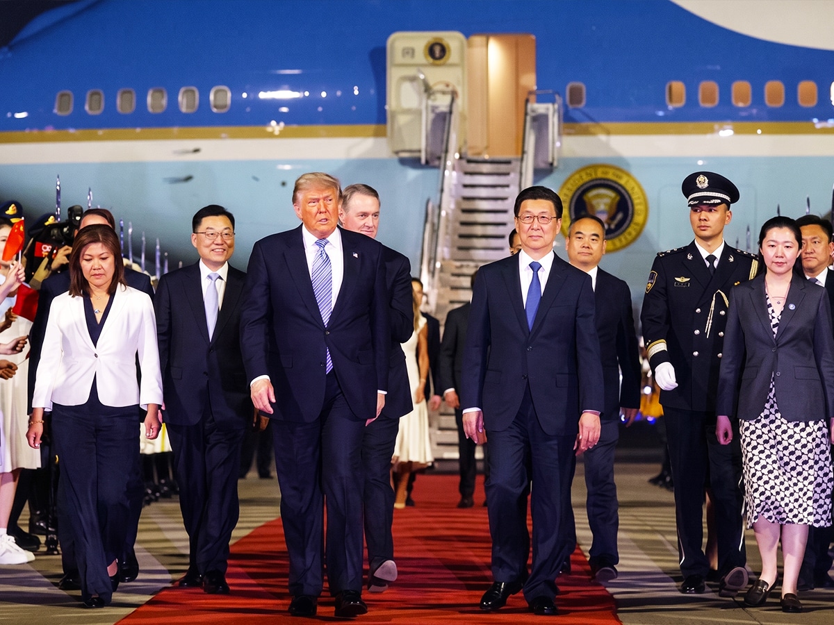 Фото до матеріалу: Візит Трампа до Пекіна: вперше з 2017 року