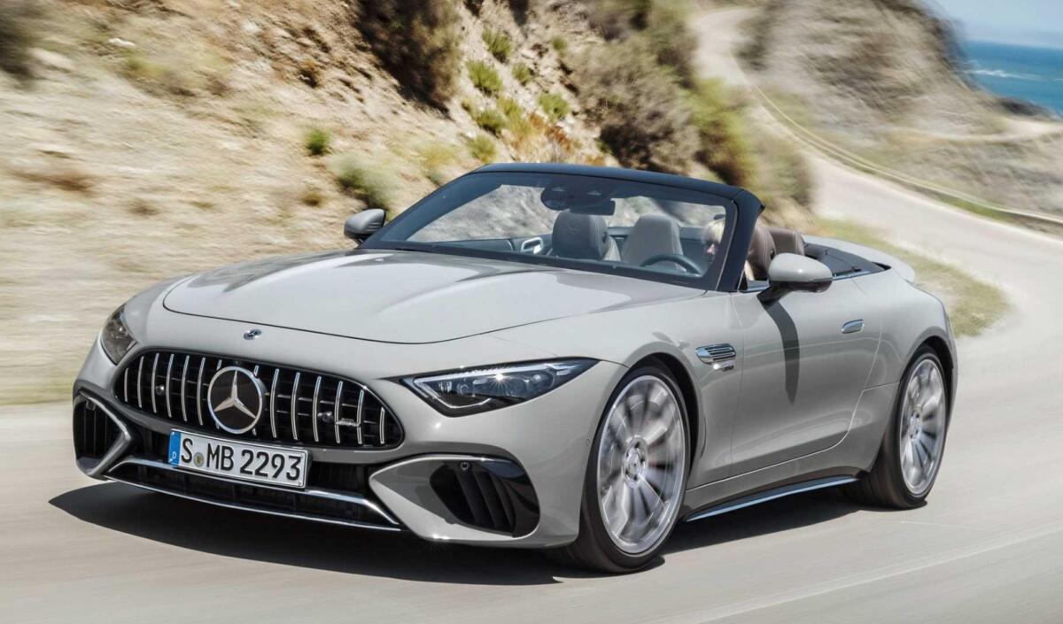 Фото до матеріалу: Mercedes SL змінює вектор: від спорту до розкоші у 2027 році
