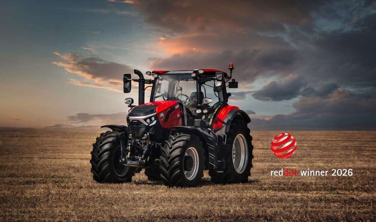 Фото до матеріалу: Трактор Case IH Puma отримав нагороду Red Dot Design Award