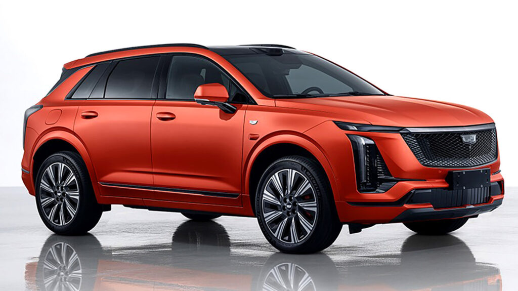 Фото до матеріалу: Cadillac XT5 отримав гібридну версію з лідаром для Китаю
