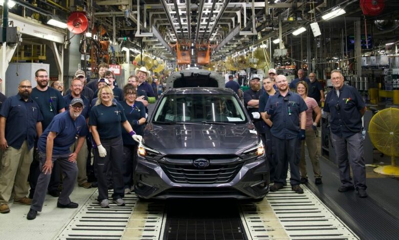Фото до матеріалу: Subaru припиняє 36- річне виробництво Legacy