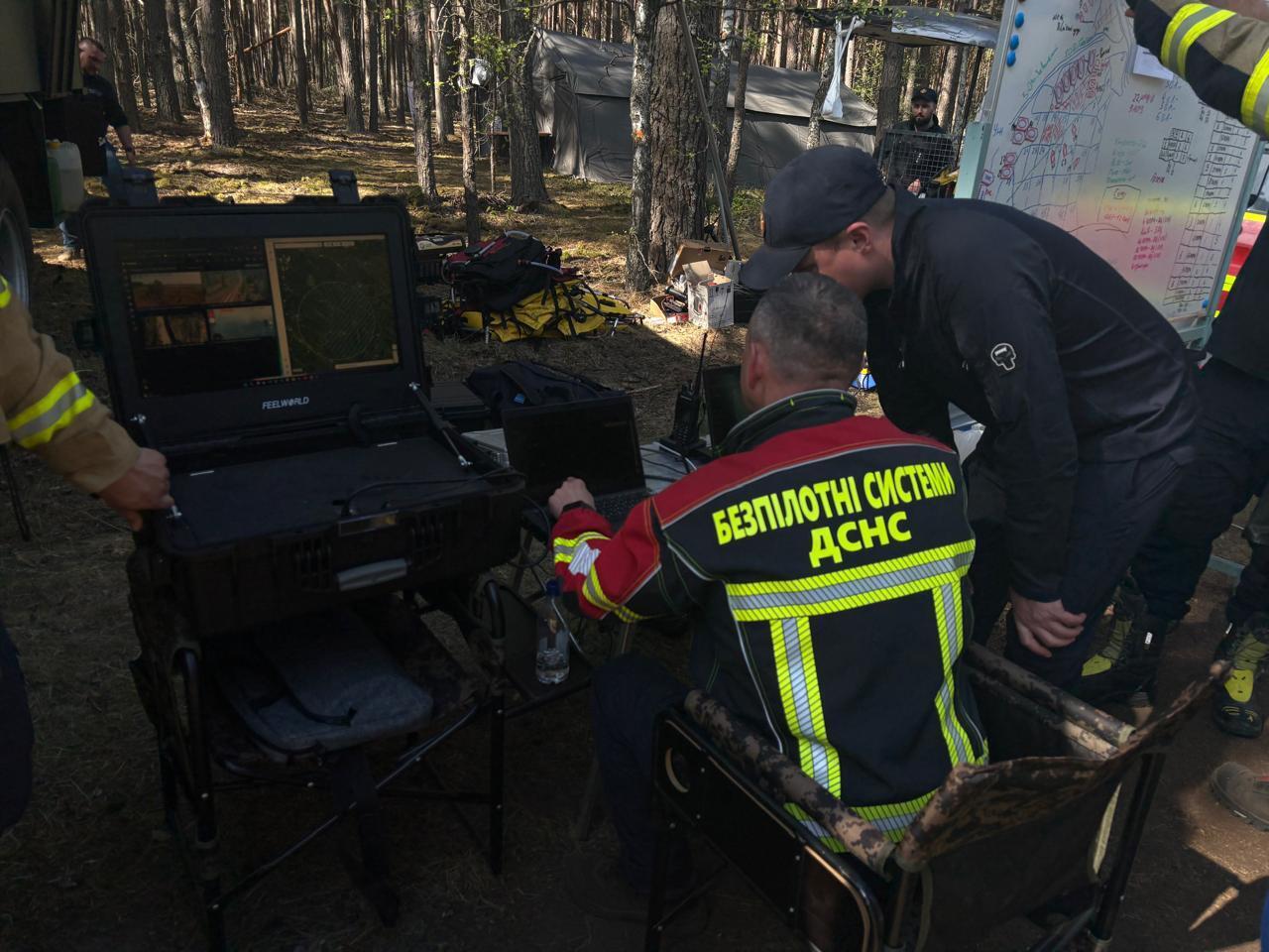 Фото до матеріалу: У Чорнобильській зоні загасли масштабні пожежі. Подробиці