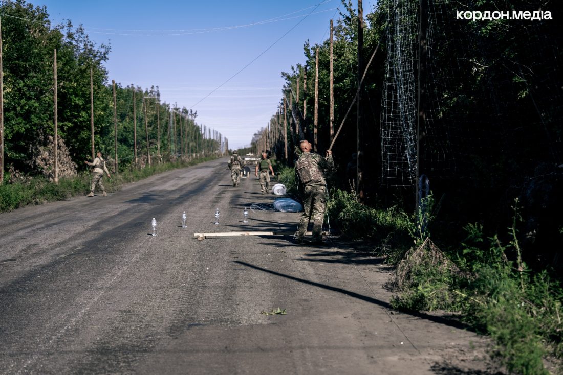 Фото до матеріалу: На дорогах Сумщини будують антидронові тунелі – Kordon Media
