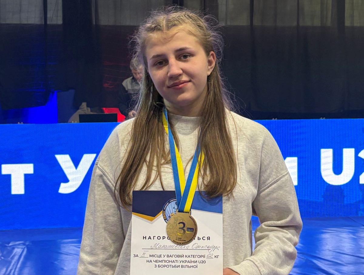 Фото до матеріалу: Бронзова медаль чемпіонату України з боротьби у Львові