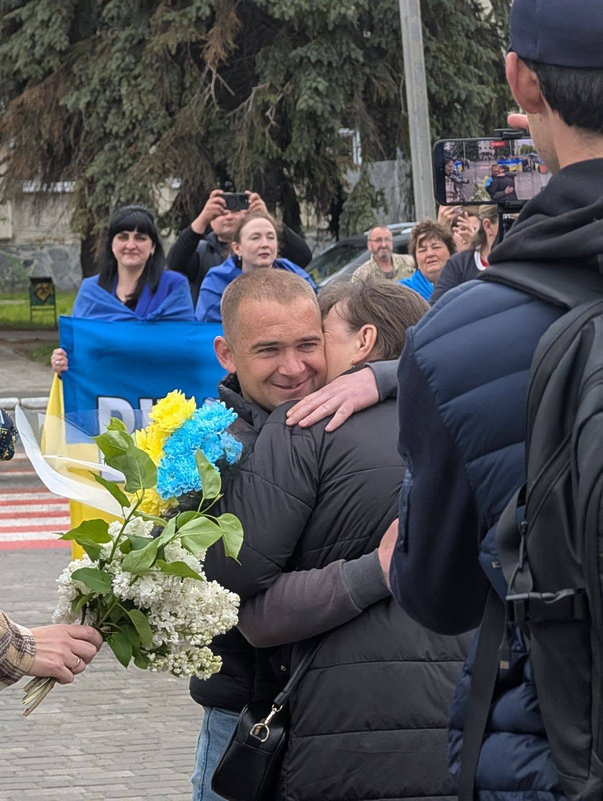 Фото до матеріалу: Богдан Горбатюк повернувся додому після чотирьох років полону