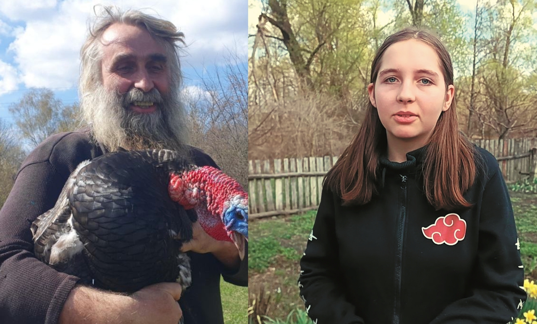 Фото до матеріалу: Київський інженер і його донька залишилися жити в сапонівському хуторі, поки родина виїхала до Німеччини