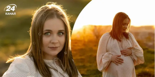 Фото до матеріалу: Меланія Подоляк чекає на первістка: фотосесія на заході сонця