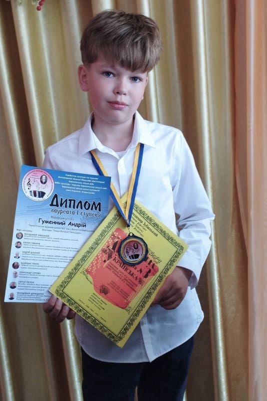Фото до матеріалу: Тернополянин Андрій Гуменний здобув перемогу на всеукраїнському конкурсі баяністів