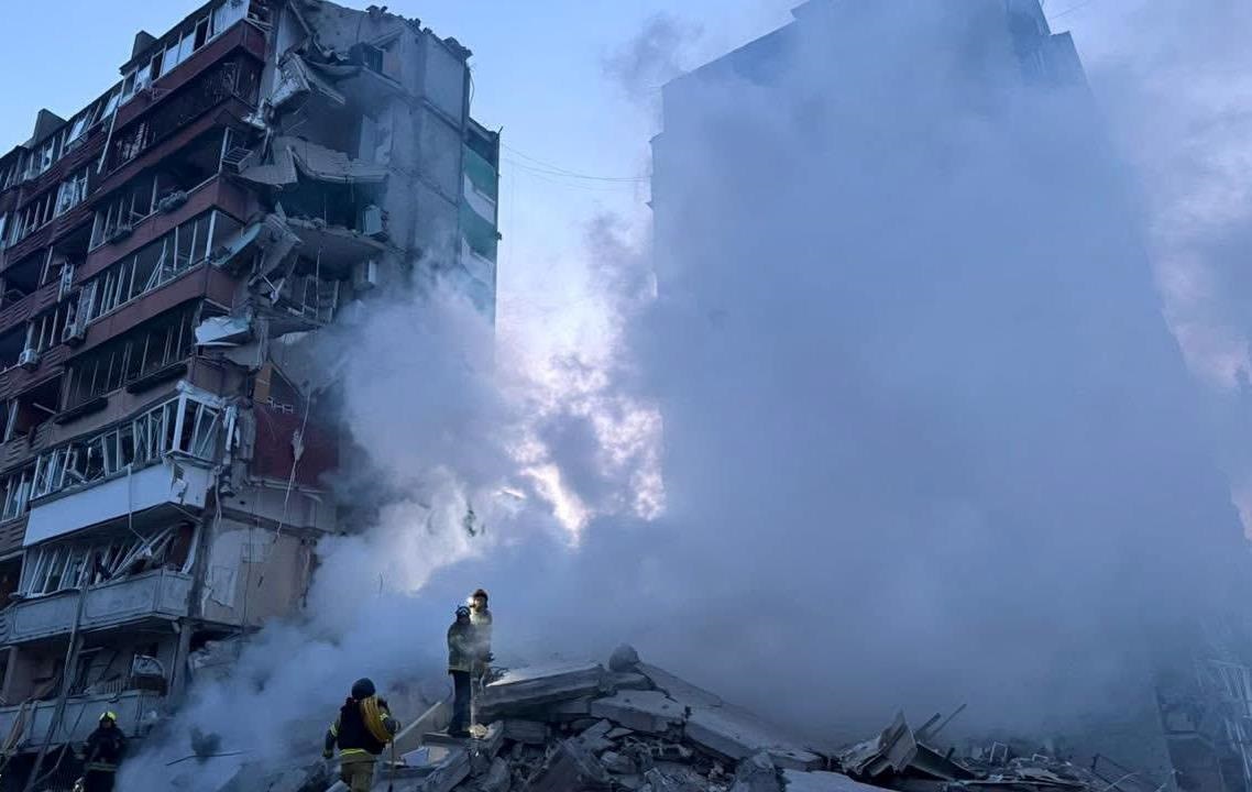 Фото до матеріалу: Росіяни завдали другий комбінований удар по Києву