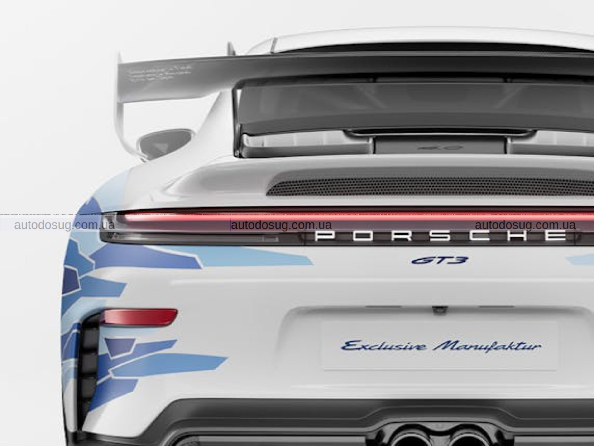 Фото до матеріалу: Porsche 911 GT3 Artisan Edition: японський акцент та трековий характер для ринку Японії