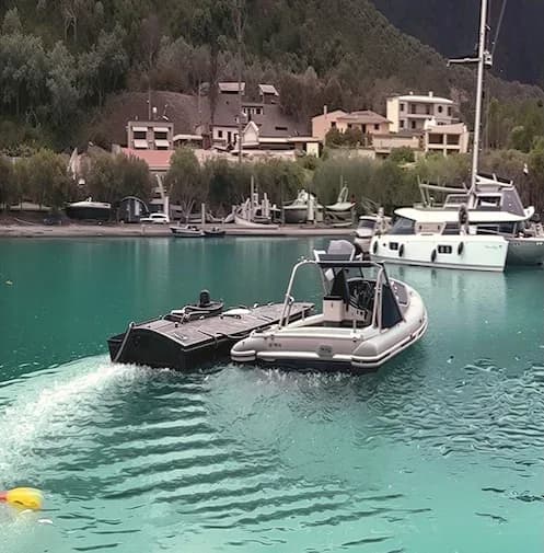 Фото до матеріалу: Греція підтвердила, що знайдений морський дрон належить Україні