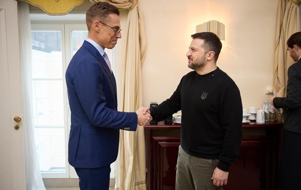 Фото до матеріалу: Зеленський та Стубб скоординували позиції перед переговорами