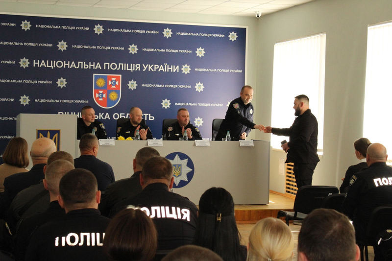 Фото до матеріалу: Новий очільник: підполковник Володимир Зеленчук очолив поліцію у Козятині