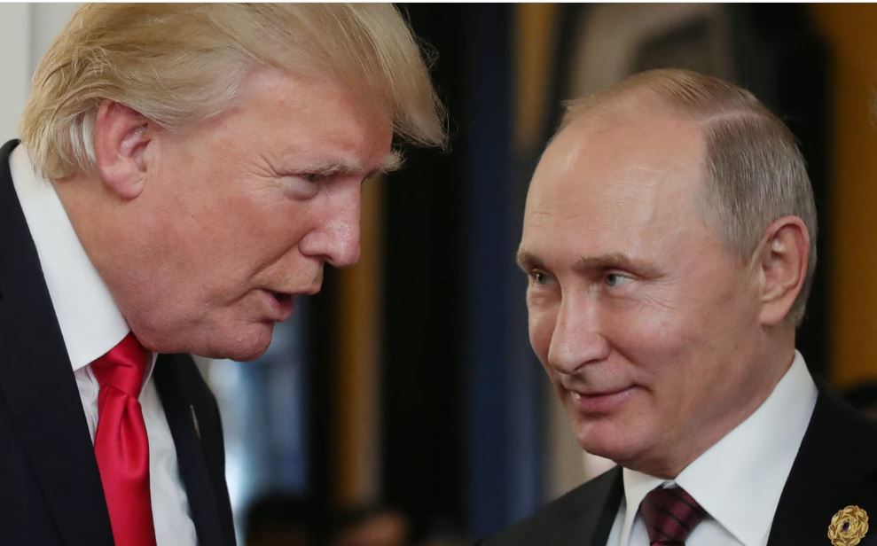 Фото до матеріалу: Трамп заявив, що це він запропонував Путіну “невелике припинення вогню”, а Україна вже програла (ВІДЕО)