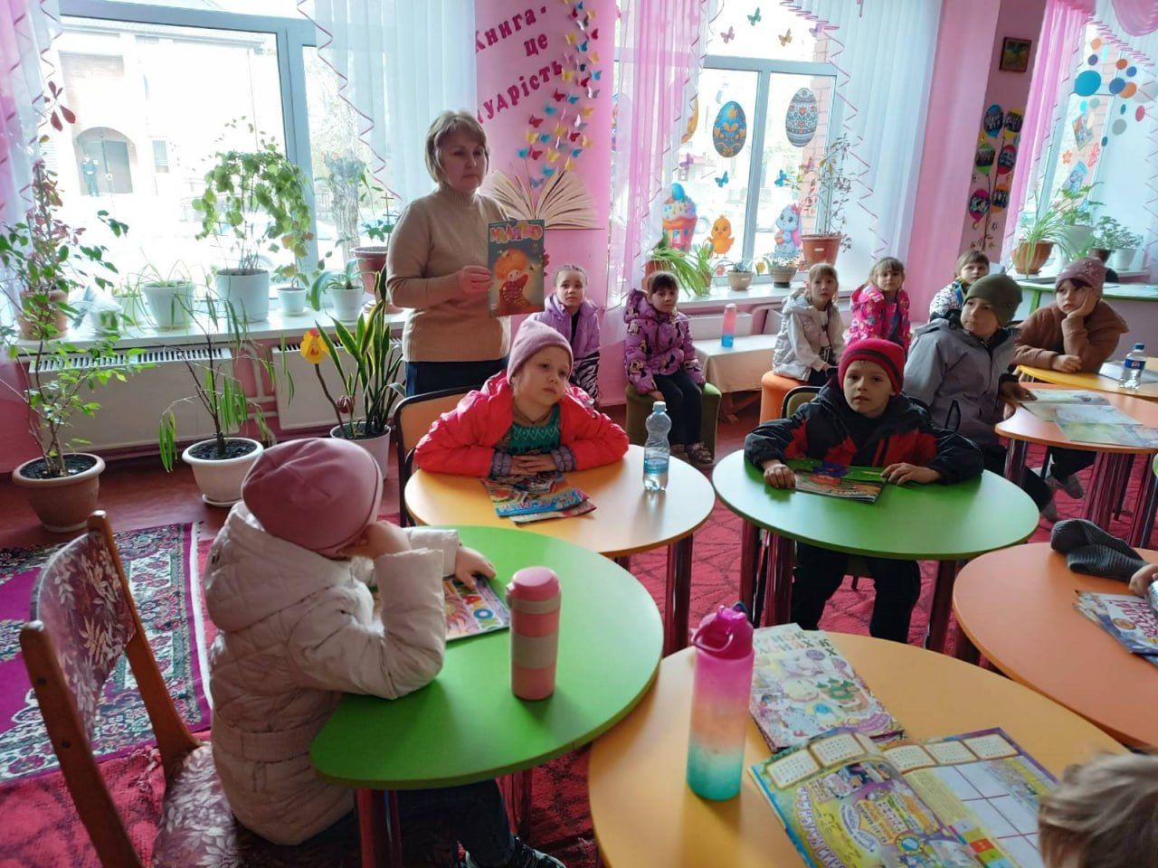 Фото до матеріалу: У Решетилівській бібліотеці для дітей провели бібліоподорож