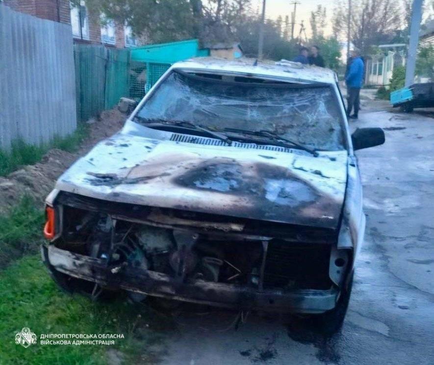 Фото до матеріалу: Росія атакувала Нікопольщину безпілотниками: поранений та пошкодження в Дніпропетровщині