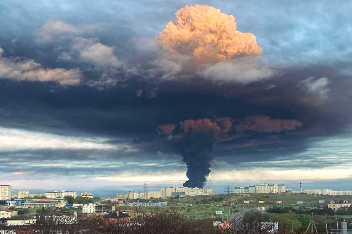 Фото до матеріалу: Річний звіт: 184 атаки на Крим та Чорне море у 2023 році
