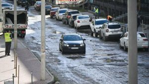 Фото до матеріалу: Через ремонт вулиці Винниченка у Львові оновили маршрути об’їзду