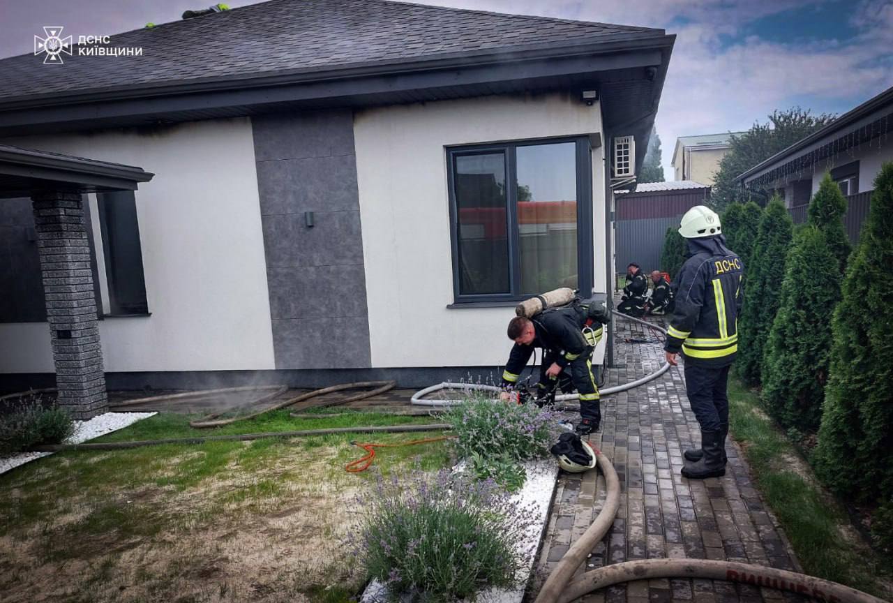 Фото до матеріалу: Тетяна Квітко показала відбудову будинку через рік після пожежі на Київщині