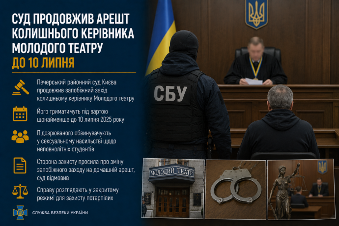 Фото до матеріалу: Андрія Білоуса залишили під вартою до 10 липня