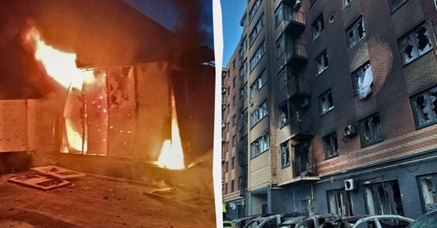 Фото до матеріалу: РФ всю ніч масовано била по Київщині: постраждали 7 людей, серед яких - дитина