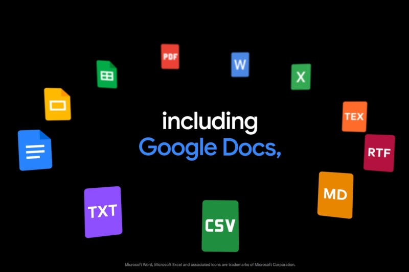 Фото до матеріалу: Google Gemini навчився створювати файли Word і Excel